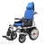 Full Lying Standing Wheelchair Thickened Steel Pipe Four-Wheel Scooter Ultra Light Folding Walker Elderly