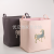 New Applique Embroidery Eva Dustproof Nordic Style Letter Dirty Clothes Bucket Storage Basket Dirty Clothes Basket