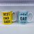 Da933 Father's Day Gift Ceramic Cup Mug Daily Use Articles Water Cup Life Department Store Dad Water Cup2023