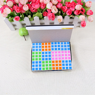 Factory Direct Sales 3.5cm Rubik's Cube Fun Intelligence Rubik's Cube Small Rubik's Cube Three-Section Rubik's Cube Magic Rubik's Cube