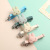 New Pet Collar Cartoon Bunny Bell Collar Small Dog Teddy Bandana Necklace Cat Supplies Wholesale