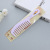 Factory Direct Supply New Large Tooth Comb Hairdressing Comb Cartoon Comb Wholesale One Yuan Two Yuan Store Supply