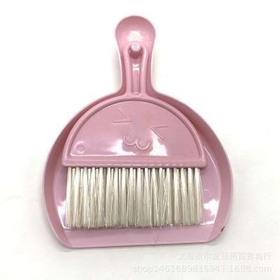 New Desktop Mini Broom Keyboard Cleaning Brush Small with Dustpan Small Broom Set Dust Portable Garbage Shovel