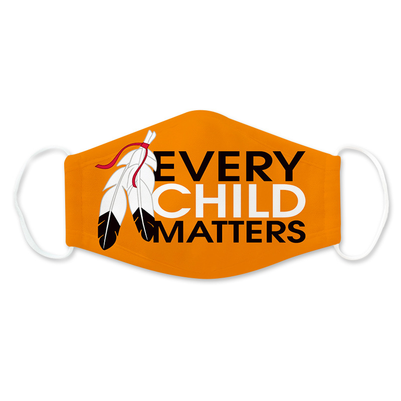 苏格兰教育EVERY CHILD MATTERS 布艺印花口罩可清洗面罩遮挡面具