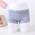Women's High Elastic Lace Package Hip Mid-Rise Triangle Anti-Wardrobe Malfunction Base Mesh Young Lady Cotton Crotch Safety Boxers