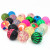 Wholesale 45mm Elastic Ball Cartoon Football Rubber Ball Two Yuan Store Supply