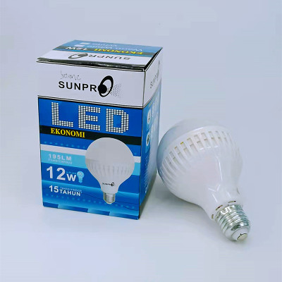 Factory Direct Supply 12 Watt White Bulb LED Lamp Wholesale Two Yuan Three Yuan Store Supply