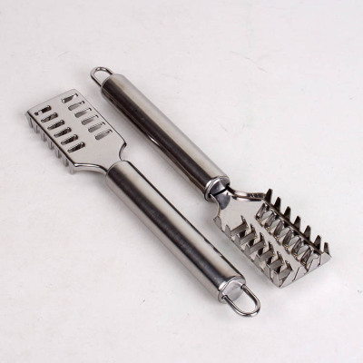 Factory Direct Supply Stainless Steel Scale Planer Kitchen Tool Scale Scraper Plane Wholesale Two Yuan Store Supply