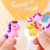 T Creative Cute Cartoon Fat Unicorn Eraser Cute Pupils' Eraser Kindergarten Learning Stationery Prizes