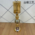S259b Crystal Glass Candlestick Metal Alloy Candlestick Home Decorations Restaurant Decoration
