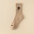 SocksAutumn and Winter Thickening Embroidery Letter P Street Art Solid Color Cotton Terry Sock Casual Sport Mid-Calf Length Sock Men and Women Fashion