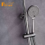 Firmer New Shower Set Shower Hot and Cold Water Gun Gray Bathroom Shower Nozzle Simple Open-Mounted Copper Lifting