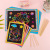 Children's Colorful Colorful Scratch Art Paper Scraping Painting Handmade DIY Sketch Book Drawing Paper Educational Toys Factory Wholesale