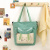 Large Capacity Canvas Bag Female 2022 New Cute Japanese Style Large Shoulder Bag Versatile Student Class Crossbody Bag