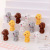 Cute Teddy Dog Eraser Primary School Student Creative Stationery Eraser School Supplies Activity Gift Wholesale