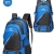 Large Capacity Oxford Cloth Backpack Unisex Multi-Layer Travel Bag Large Contrast Color Luggage Bag Hiking Bag