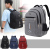 Korean Style Schoolbag Women's Backpack Large Capacity Fashion College Leisure Men Junior High School Backpack Simple Middle School Student Travel Bag