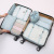 Travel Seven-Piece Buggy Bag Travel Thickened Luggage Clothing Sorting Storage Bag Factory Wholesale