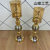 S259b Crystal Glass Candlestick Metal Alloy Candlestick Home Decorations Restaurant Decoration