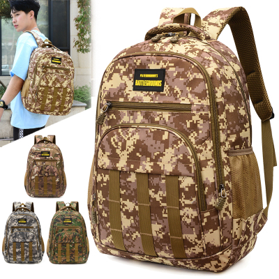 60 Liters Large Capacity Camouflage Backpack Men's and Women's Climbing Bags Student Schoolbag Outdoor Travel Backpack Luggage Backpack