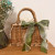 Linyi Willow Woven Bag Bridesmaid Best Man Gift Basket Sisters Group Rattan Woven Heart-Breaking Gift Box Empty