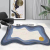 Cashmere-like Special-Shaped Carpet Balcony Living Room Bedside Coffee Table Floor Mats