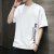 Men's Summer T-shirt Men's round Neck Half Sleeve Men's Printed Short Sleeve Stall Night Market Slim Fit Base T-shirt Fashion