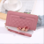 Long Coin Purse Clutch Purse Women's Wallet Mobile Phone Bag Card Holder Billfold Wallet Leather Wallet Zipper Bag