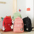 Middle School Student Schoolbag Four-Piece Set 2022 New Oxford Cloth Mori Style Contrast Color Backpack Cross-Border Wholesale Printing