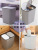 Trash Bin Double-Layer Double-Lid Household Kitchen Toilet Pail Office Wastebasket Simple Dry Wet Separation Trash Can