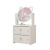 Mirror Girl Internet Celebrity Desktop Vanity Mirror Student Dormitory Dressing Table Simple Mirror with Storage Box