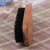 Boutique Daily Black Nylon Wool Oval Shoe Brush Leather Shoe Brush Sports Shoe Brush Oil Brush Factory Direct Sales