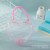Jewelry Box Heart-Shaped Handbag DIY Girl Cosmetic Organizing Box Hair Accessories Box Jewelry Box Sundries Storage
