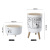 Snoopy Vitsunhoo Joint Name Genuine Home Living Room Bedroom Trending Creative Cute Press Trash Can with Lid