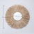 Retro Handmade round Makeup Mirror Decorative Mirror Studio B & B Wall Raffia Hanging Mirror Wholesale