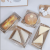 Cowhide Cake Box Rectangular Tiandigai Cake Box 19.5*8.5 * 6.5cm