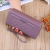 Large-Capacity Wallet Lady's Wallet Double-Layer Wallet Card Holder Wallet Wallet Long Wallet New Ladies Bag