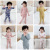 Cotton High Waist Long Johns Autumn and Winter Baby Bottoming Brushed Thermal Underwear Boys' Girl Infant Suit