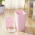 Creative Macaron Square Pop-up Trash Can Push Toilet Large Plastic Trash Can Factory Wholesale