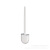 Celebrity Mini Silicone Toilet Brush Household No Dead Angle Toilet Cleaning Brush Wall-Mounted Removable Toilet Brush