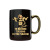 [Search the Same Style in the Store] Genuine One Piece Mug Black Gold Coffee Cup Good-looking Gift Luffy Ceramic