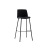 Modern Minimalist Bar Chair Italian Bar Leisure High Stool Coffee Shop Milk Tea Shop Bar Stool Indoor High Leg