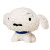 Cute Crayon Xiaoxin White Dog Doll Plush Toy Pillow Birthday Gift Comfort Ragdoll Doll