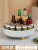 360 Degree Rotating Spice Rack Kitchen Supplies Seasoning Product Storage Shelf Dresser Storage Box