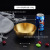 Bowl Stainless Steel Korean Cold Noodle Bowl Household Large Fruit Bowl River Snail Rice Noodle Bowl Creative Tableware