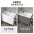 Ceramic Wash Wardrobe Balcony Laundry Tub Hand Washing Washbasin Solid Wood Bathroom Cabinet Floor Type Assembled Cabinet with Rub