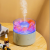 Salt Stone Aroma Diffuser USB Desktop Crystal Salt Light Aroma Diffuser Creative Seven-Color Atmosphere Salt Light