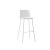 Modern Minimalist Bar Chair Italian Bar Leisure High Stool Coffee Shop Milk Tea Shop Bar Stool Indoor High Leg