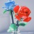 Blocks Flower Compatible with Lego Rose Building Blocks Immortal Flowers Big Bouquet Girl Children Puzzle Toy Decoration