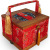 Festival Moon Cake Box Wooden Cabas Box Wooden Present Box Wooden Box Packaging High-End Moon Cake Box Double Layer Box